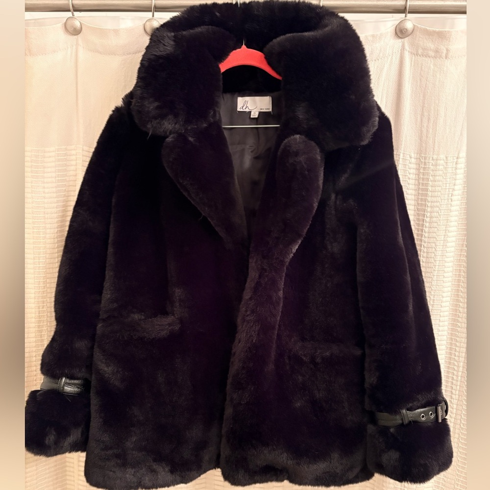 dh NEW YORK Black Teddy Jacket